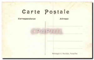 Old Postcard Chateau de Chantilly Library library