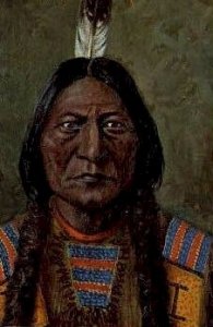 Chief Sitting Bull Indian Unused 