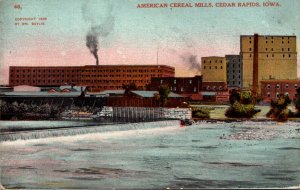 Iowa Cedar Rapids The American Cereal Mills