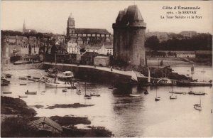 CPA SAINT-SERVAN-sur-MER La Tour Solidor et le Port (1251265)
