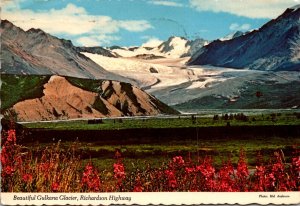 Alaska Richardson Highway Beautiful Gulkana Glacier 1974