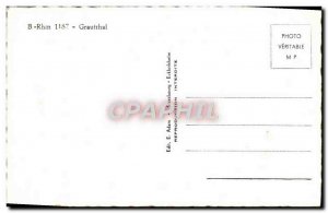 Postcard Modern B Rhine Grautthal