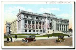 Postcard Old Municipal Court St Louis Mo