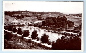 RPPC IFRANE La Piscine Pool MOROCCO Postcard