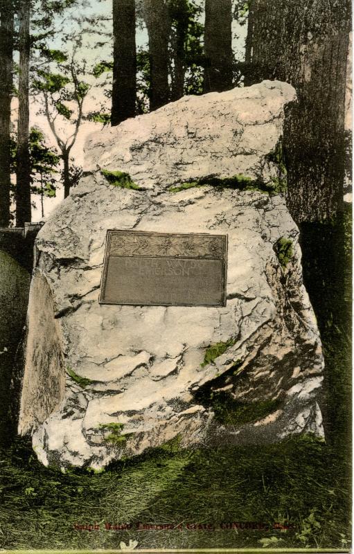 MA - Concord. Grave of Ralph Waldo Emerson