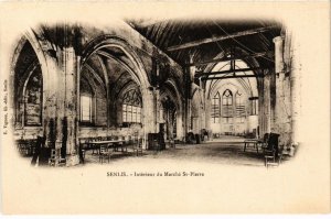 CPA SENLIS Interieur du Marche St-PIERRE (377841)