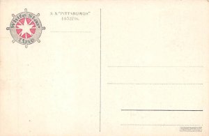 SS Pittsburgh White Star Line Unused 