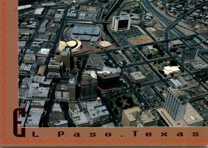 Texas El Paso Aerial View