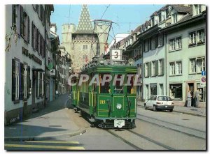 Postcard Modern BVB Basler Verkehrs-Betriebe Historischer Zug