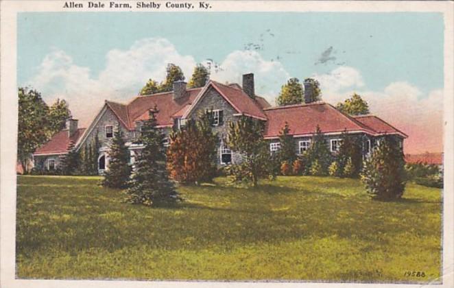 Kentucky Shelby County Allen Dale Farm 1931