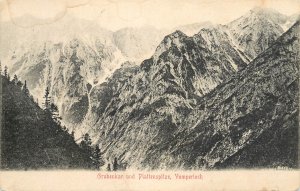 Mountaineering Austria Grubenkar und Plattenspitze, Vomperloch 1900s
