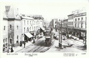 Bedfordshire Postcard - Old Luton - George Street c1905  Ref.A1755