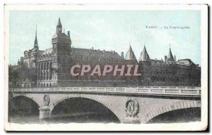 Old Postcard Paris La Conciergerie