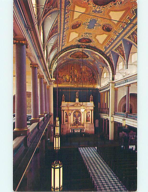 Unused Pre-1980 CHURCH SCENE New Orleans Louisiana LA p3876