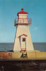 Newfoundland Canada Fort Amherst Lighthouse Vintage Postcard K59347