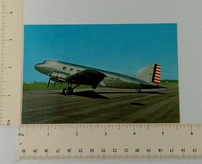 1976 Douglas C-39 Transport Airplane Postcard Air Force Museum Wright Patterson 