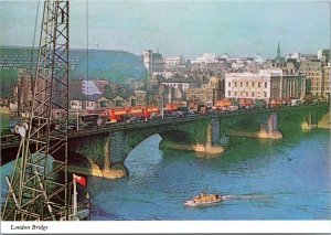 postcard UK England - London Bridge