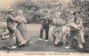 US21 folklore costume France l'Auvergne pittoresque la bourree d'Auvergne ethnic