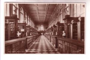 Real Photo, Library, Trinity College Cambridge England, Walter Scott, Bradford