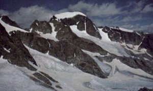 Gannett Peak, WY Postcard      ;      Gannett Peak, Wyoming