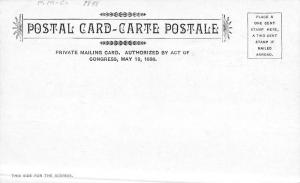 Columbus Ohio Lake Waterfront Private Mail Antique Postcard K45210