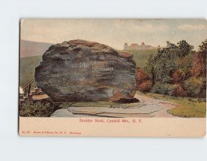 M-150599 Boulder Rock Catskill Mountains New York USA