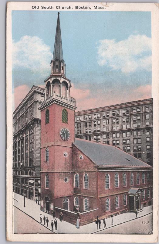 Boston, Mass., Old South Church - 1927