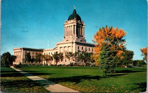 Legislative Building Winnipeg Manitoba C1970s Vintage Postcard