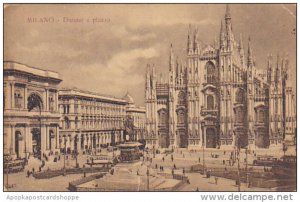 Italy Milano Duomo e piazza