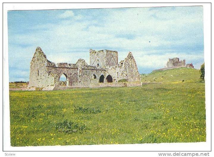 Hoare Abbey With The Rock Of Cashel, Co. Tipperary, Ireland, 1950-1970s