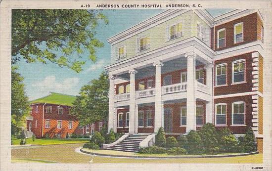 Anderson County Hospital Anderson South Carolina