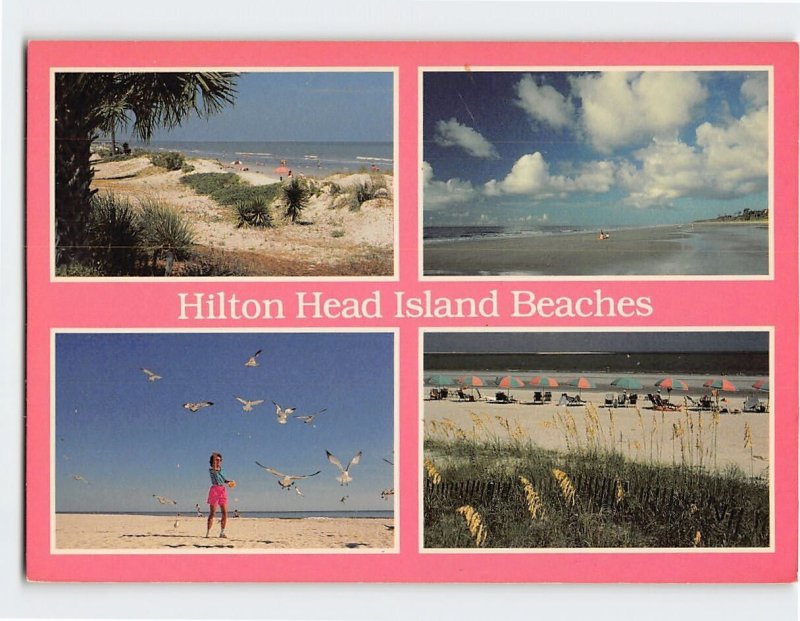 Postcard Hilton Head Island Beaches, Hilton Head Island, South Carolina