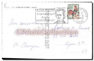 Old Postcard Souvenir De La Cote St Andre