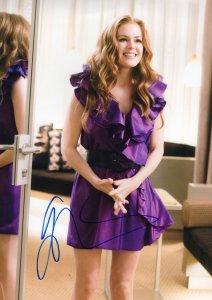 Isla Fisher Home & Away Supermodel Giant 12x8 Hand Signed Photo