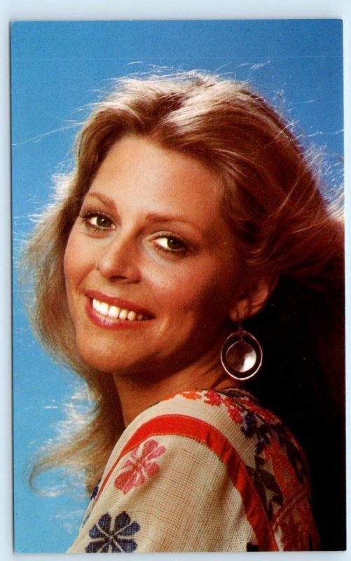 LINDSAY WAGNER ~ Famous ACTRESS (Bionic Woman) 1980  Coral-Lee Postcard