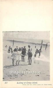 Bathing Coney Island, NY, USA Amusement Park Unused 