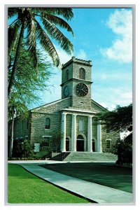 Postcard HI Kawaiahao Church Westminister Abbey Of Hawaii Standard View Card