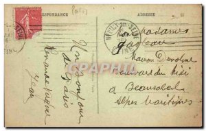 Paris Old Postcard Pantheon