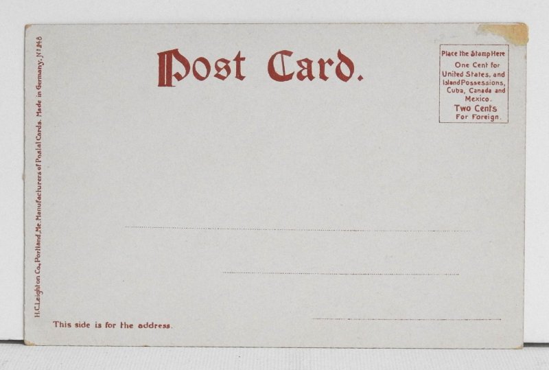 Albany, N. Y. Western Staircase, Capitol Building - Postcard