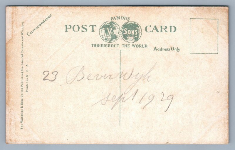 SYDNEY NS CANADA PARK STREET ANTIQUE POSTCARD