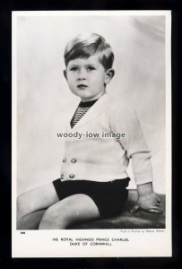 r4751 - Prince Charles, Duke of Cornwall as young boy - Tuck's No.9B postcard