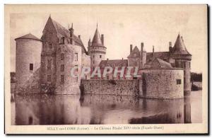 Sully sur Loire - Le Chateau Feodal - Old Postcard