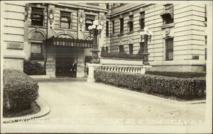 Washington DC Entrance to the Burlington Vermont Ave Real Photo Postcard