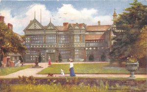 Bramhall Old Hall Stockport Greater Manchester UK 1910c Tuck Oilette postcard