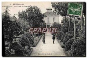 Old Postcard The Prison Berrouaghia The penitentiary director's house