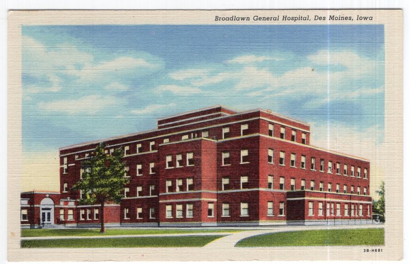 Des Moines, Iowa, Broadlawn General Hospital