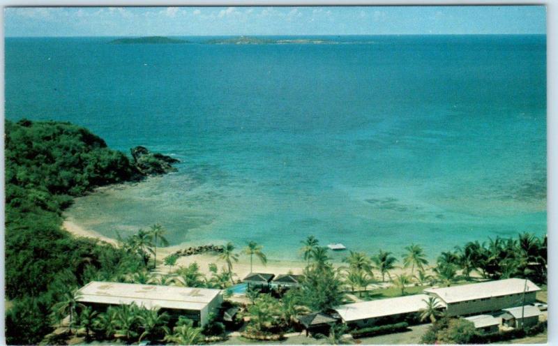 ST. THOMAS, Virgin Islands    Birdseye BOLONGO BAY BEACH HOTEL   Postcard