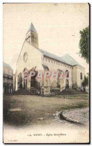 Postcard Vichy Old Church St. Blaize