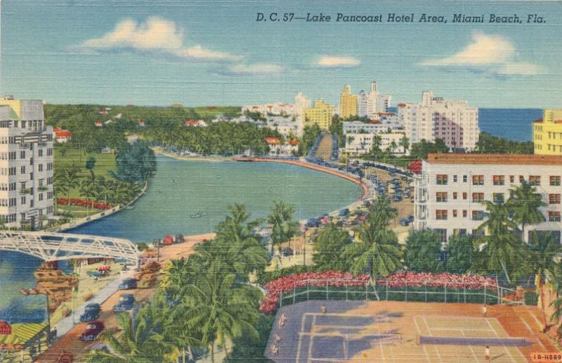 Lake Pancoast Hotel Area - Miami Beach FL, Florida - Linen