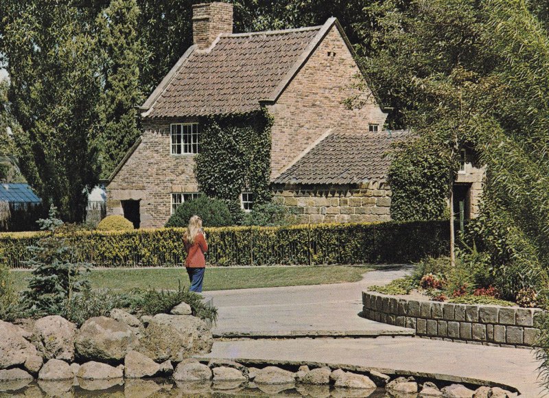 Child At Captain Cooks Cottage Melbourne Australia Postcard